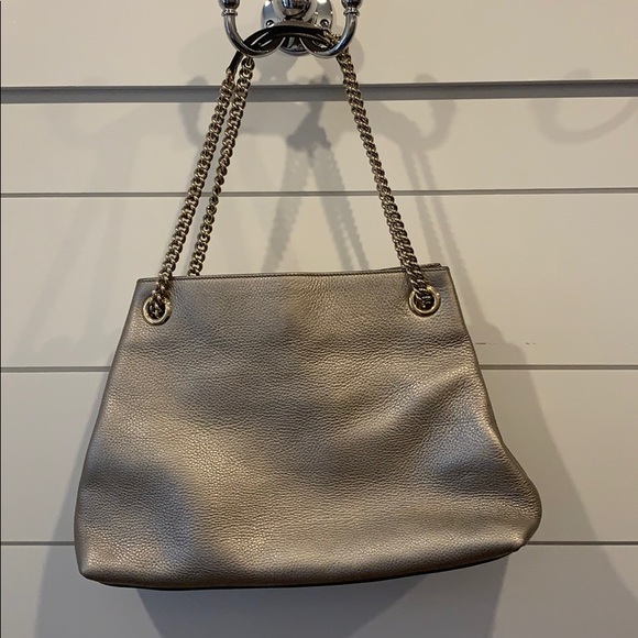Gucci Soho Chain Metallic Shoulder Bag - Picture 7 of 9